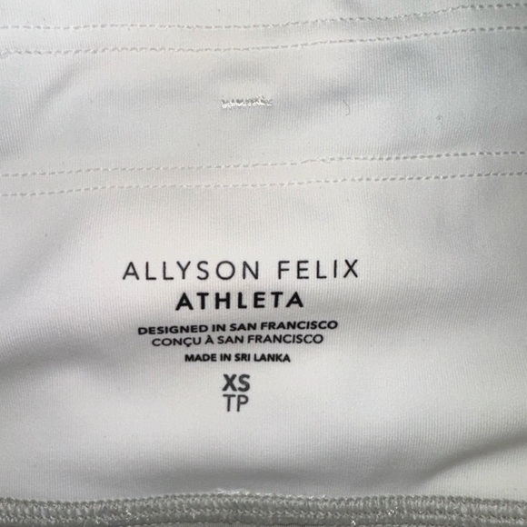 Athleta Biker Shorts x Allyson Felix sz XS #F - Picture 4 of 7